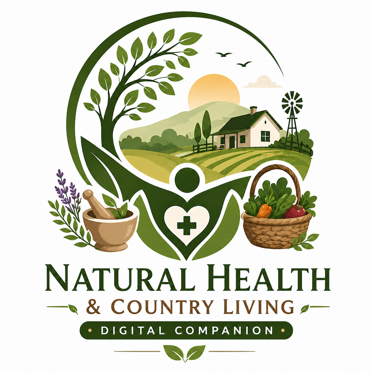 Natural Health & Country Living Digital Companion logo